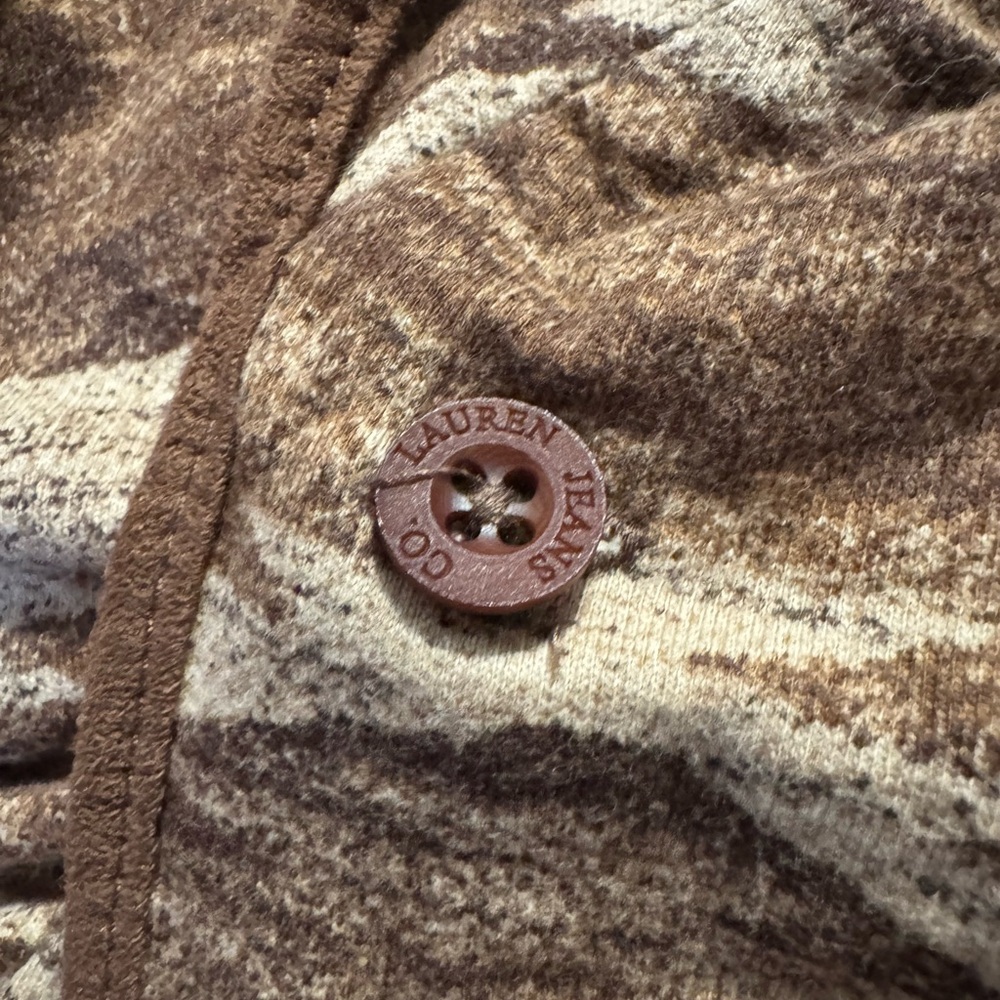 Ralph Lauren Brown Patterned Cardigan - Picture 5 of 5